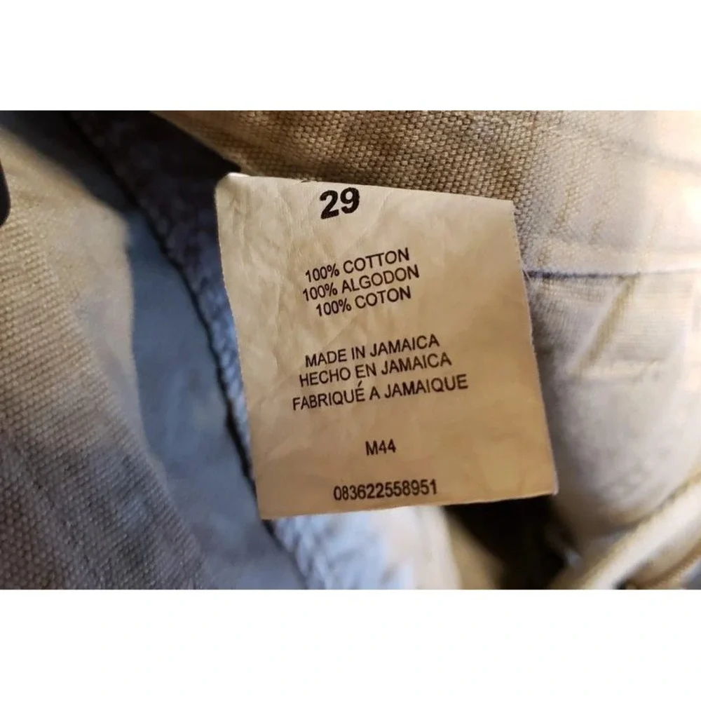Lee Dungarees Mens Khaki Carpenter Shorts Heavy Cotton Twill Relaxed Fit NWT 29